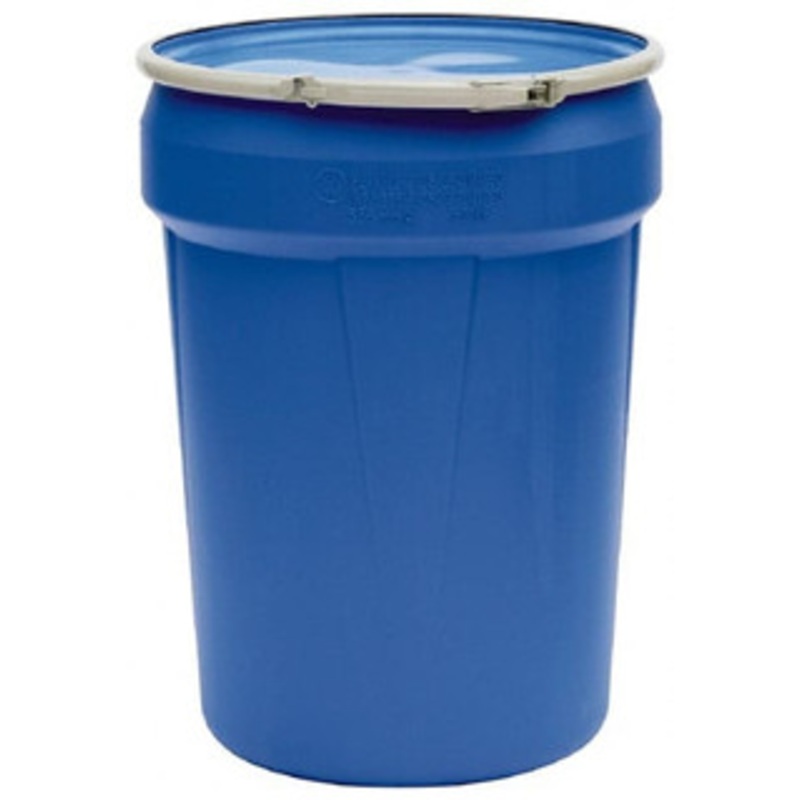 Eagle Manufacturing 30 Gallon Capacity, Metal Lever Lock, Blue Lab Pack 5 Gallon Container, Polyethylene, 396 Lb. Capacity, UN 1H2/X120/S, UN 1H2/Y180/S Listing 1601MB – 74443367