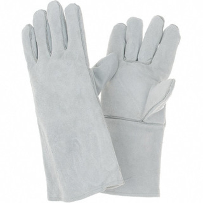 Value Collection Size L Cowhide Welding Glove Gauntlet Cuff, Paired BD6060 – 64705585