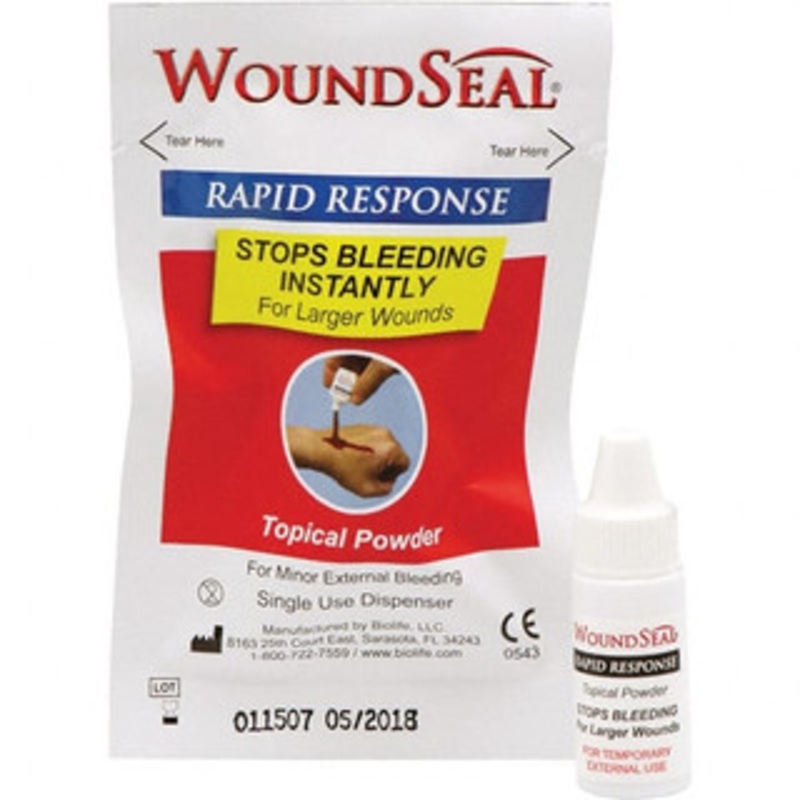 WoundSeal Bandages & Dressings, Type: Wound Care, Bandage Material: Topical Powder, Bandage Style: General Purpose, Length (Inch): 4-1/2, Width (Inch): 2-3/4, Unitized Kit Packaging: No 2330 – 12722484