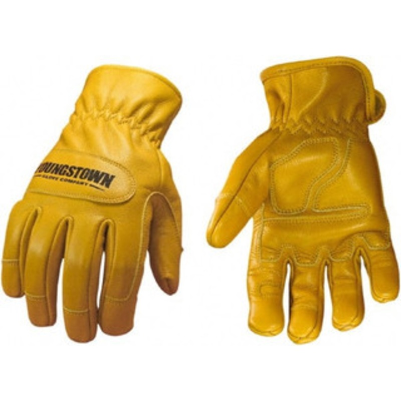 Youngstown Glove Size L, Leather or Synthetic Leather, Arc Flash Gloves Unlined, 23 cal/Sq cm Max Arc Protection, HRC 3, ANSI Cut Level 2, ASTM F2675 12-3265-60-L – 66802745