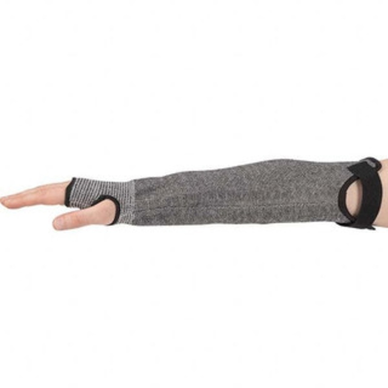 Worldwide Protective Products Sleeves, Type: Cut Resistant, Material: ATA, HPPE, Thumb Hole: Yes, Closures: Hook & Loop, Length (Inch): 18, Size: Universal MS13ATAPE4-18TV – 10619732