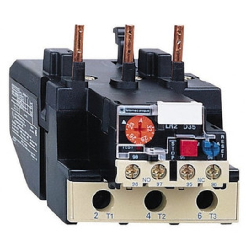 Schneider Electric 37 to 50 Amp, 690 VAC, Thermal IEC Overload Relay Trip Class 20, For Use with LC1D80 and LC1D95 LR2D3557 – 69648210