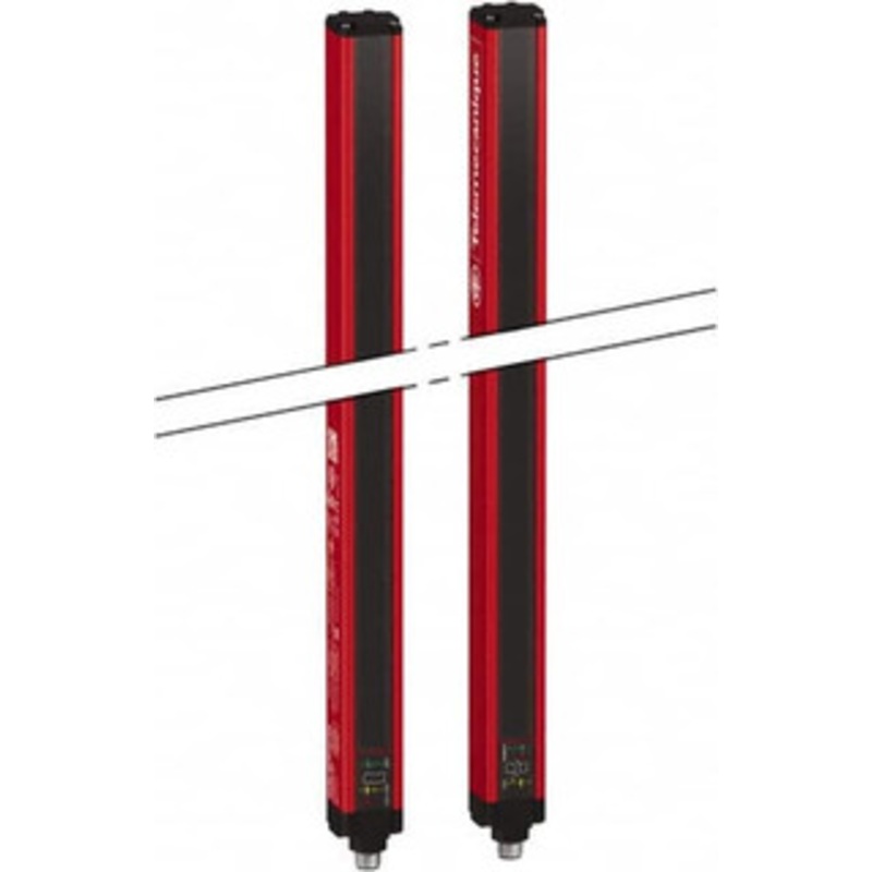 Telemecanique Sensors 23 Beam, 18.11 Inch Height Protection, 4, 12m Max Sensing, 14 to 131F, Hand Protection 2, Safety Light Curtain 24 VDC, Red, Aluminum XUSL2E30H046N – 49948748