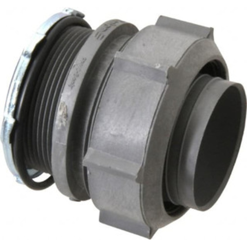 Thomas & Betts 2 Trade Liquidtight Conduit Connector Thermoplastic, Insulated, Straight Connector, Threaded Connection LT43J – 54087887