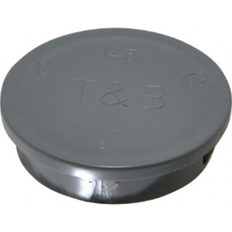 Thomas & Betts 1-1/2 Conduit, Electrical Enclosure Thermoplastic Knockout Plug For Use with Rigid/IMC Conduit, CSA File 4484/CSA LR589/NFPA 70/RoHS Compliant/UL 514B/UL File E13938 1455 – 54061742
