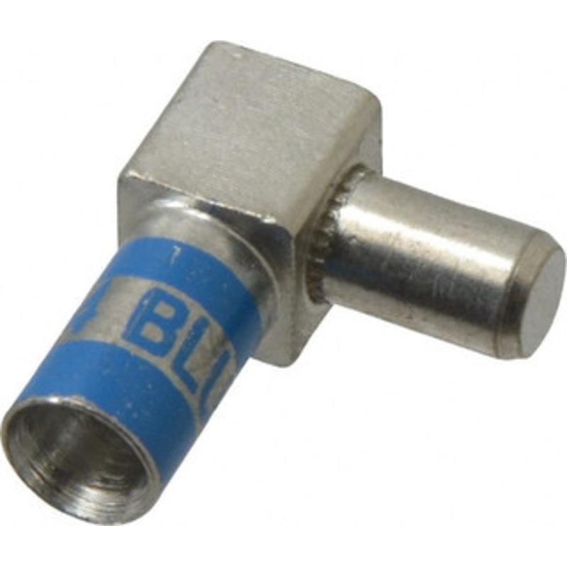 Thomas & Betts 600 Volt, 6 AWG, Male Pigtail Connector 1/2 Inch Long Wire Strip, Blue, CSA Certified, RoHS Compliant, UL File Y MD6M-1 – 54060199