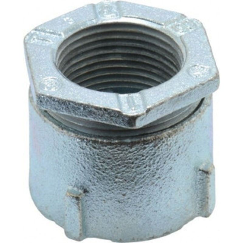 Thomas & Betts 1 Trade Rigid/Intermediate (IMC) Conduit Coupling Malleable Iron, Noninsulated, Threaded Connection 677 – 54061189