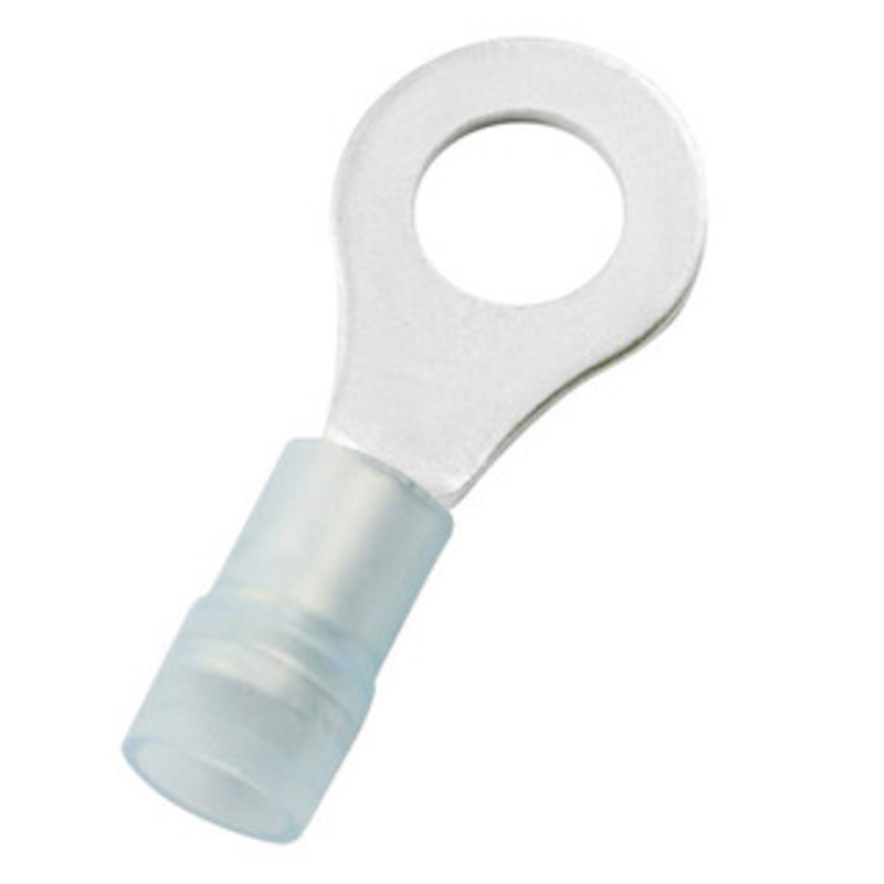 Value Collection Ring Terminals, Terminal Type: Circular, Insulation Type: Partially Insulated, Connection Type: Crimp, Compatible Wire Size (AWG): 16-14, Compatible Wire Size (sq mm): 1.5-2.5 (mm), Stud Size (mm): 6.40 RNYD2-6 – 14736524