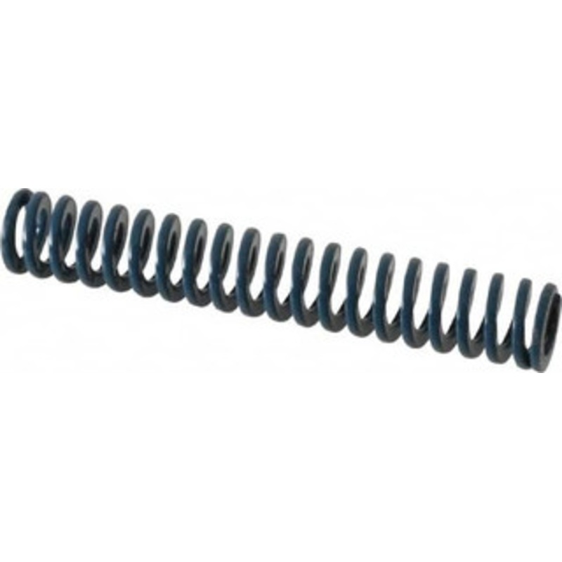 Danly 1/2 Hole Diam, 9/32 Rod Diam, 3 Free Length, Blue Die Spring 5 Lb Max Deflection, 1.12 Max Deflection, Medium Duty, Chromium Vanadium Steel 9-0812-21 – 76012277