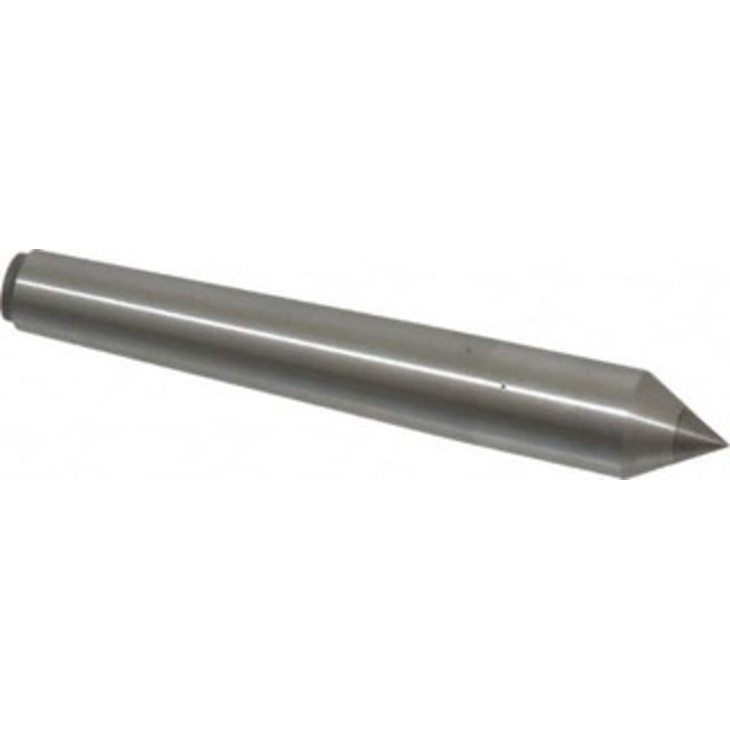 Made in USA Carbide-Tipped Alloy Steel Standard Point Solid Dead Center 1MT Morse Taper, 3-5/16 OAL 2595-01 – 00085019