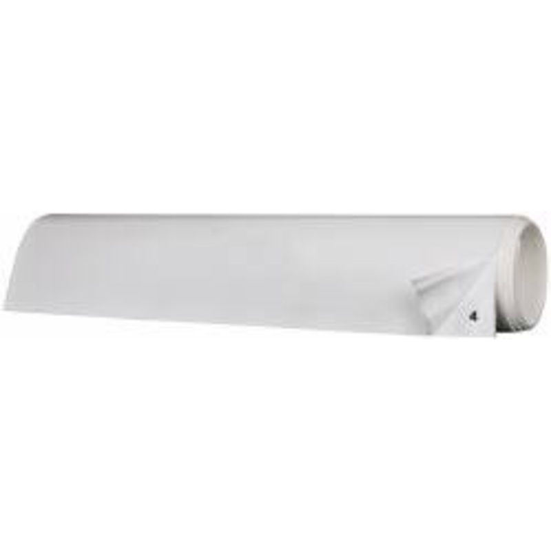 Wearwell Pack of (30), 45 Long x 18 Wide x 1/8 Thick, Dry Environment, Smooth Pattern Clean Room Matting Tacky Sheets, White, 30 Layers per Mat, Series 095 095.18X45MATWH – 01171347