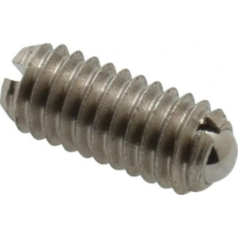 Vlier M4x0.7, 2.5mm Ball Diam, 9mm Body Length, 0.8mm Max Ball Reach, Threaded Ball Plunger Stainless Steel Body, Stainless Steel Ball, 0.9 Lb Initial End Force, 2.25 Lb Final End Force SBM4 – 62122171