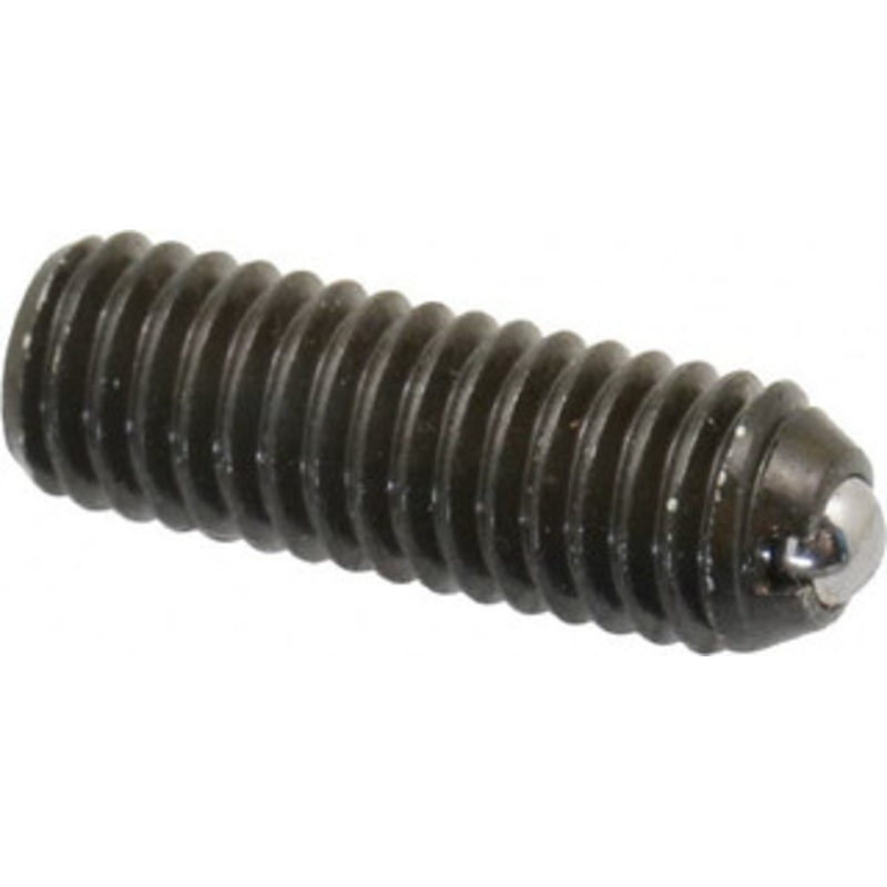 Vlier 10-32, 0.094 Ball Diam, 0.57 Body Length, 0.025 Max Ball Reach, Threaded Ball Plunger Steel Body, Stainless Steel Ball, 1.5 Lb Initial End Force, 3 Lb Final End Force PHB52 – 05137898