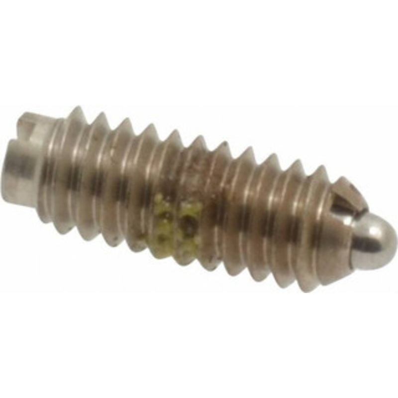 Vlier 8-32, 7/16 Thread Length, 0.052 Plunger Projection, Stainless Steel Threaded Spring Plunger 0.07 Max Plunger Diam, 0.437 Plunger Length, 0.5 Lb Init End Force, 1.5 Lb Final End Force SSM51AP – 62117874