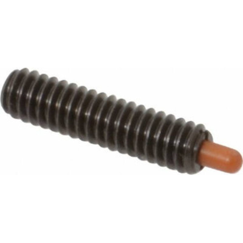 Vlier 1/4-20, 1 Thread Length, 3/16 Plunger Projection, Steel Threaded Spring Plunger 0.116 – 0.118 Max Plunger Diam, 1 Plunger Length, 3 Lb Init End Force, 13 Lb Final End Force NS54 – 62118096