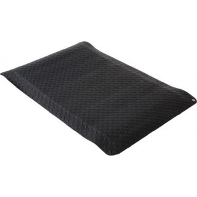 Wearwell 3 Ft. Long x 2 Ft. Wide x 9/16 Inch Thick, Vinyl Diamond Plate Surface Pattern, Electrically Conductive Antistatic Matting 1 x 106 Ohm Surface to Surface, 8 x 106 Ohm Surface to Ground Resistivity, Black 786.916X2X3DPBK – 01171727