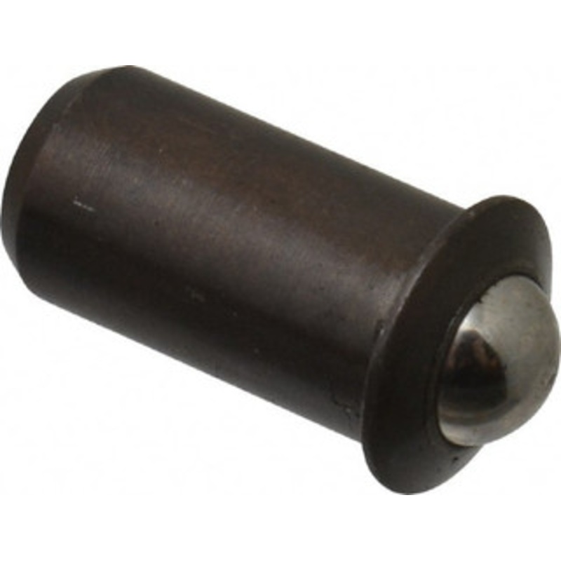 Vlier 0.0471 Body Length x 1/4 Body Diam, 1.5 Lb Init to 3.5 Lb Final End Force, Steel Press Fit Ball Plunger 3/16 Ball Diam, 0.07 Max Ball Reach, 0.045 Flange Thickness PFB53 – 01360684