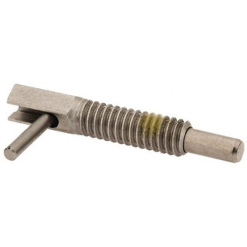 Vlier 1/4-20, 0.8 Thread Length, 0.16 Plunger Diam, 0.5 Lb Init to 2.5 Lb Final End Force, Stainless Steel Locking L Handle Plunger 1-1/4 Body Length, 0.8 Length Under Head, Locking Element, 0.38 Plunger Projection SSFR250P – 62124854
