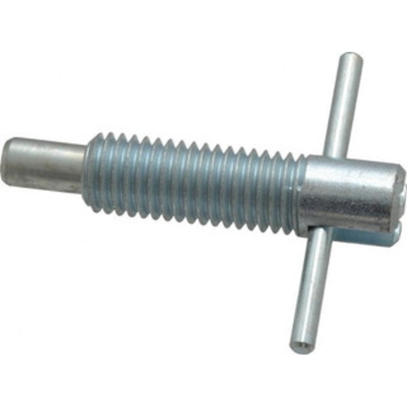 Vlier 5/8-11 Thread, 2-1/2 Body Length, 5/8 Plunger Projection, 3/8 Plunger Diam, Steel, Locking T Handle Plunger 1.7 Thread Length, 2-1/2 Handle Length, 2.38 Plunger Length, 2-1/2 Lb Initial End Force, 5 Lb Final End Force FRT625 – 62124342