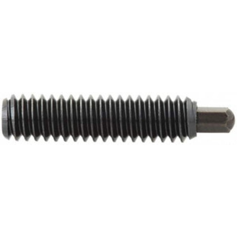 Vlier 3/4-10, 1-3/4 Thread Length, 5/16 Plunger Projection, Steel Threaded Spring Plunger 3/8 (Hex) Max Plunger Diam, 1-3/4 Plunger Length, 6.7 Lb Init End Force, 37.3 Lb Final End Force, 3/8 Hex H64N – 62119102