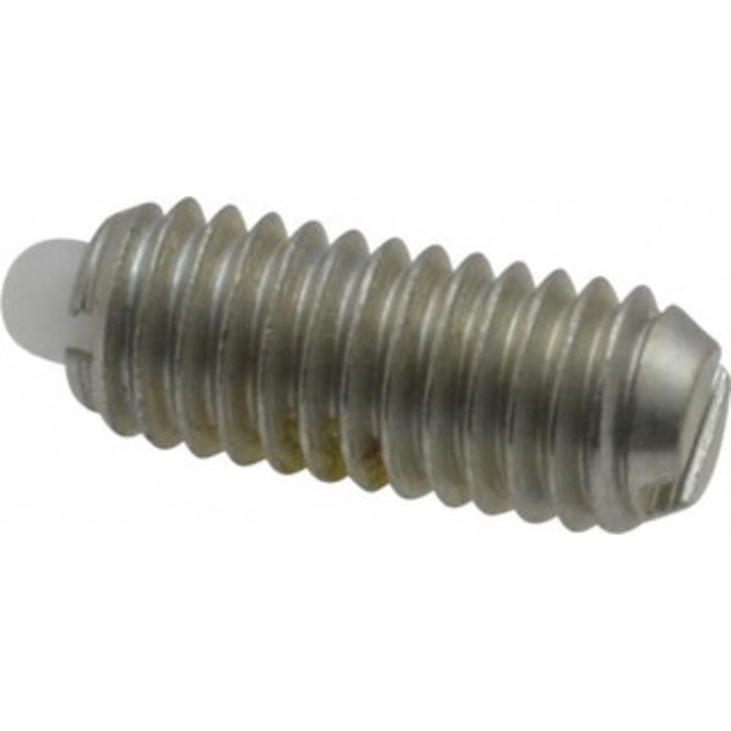 Vlier 10-32, 0.468 Thread Length, 0.065 Plunger Projection, Steel Threaded Spring Plunger 0.093 Max Plunger Diam, 0.468 Plunger Length, 1.75 Lb Init End Force, 6.25 Lb Final End Force NM52P – 62120399