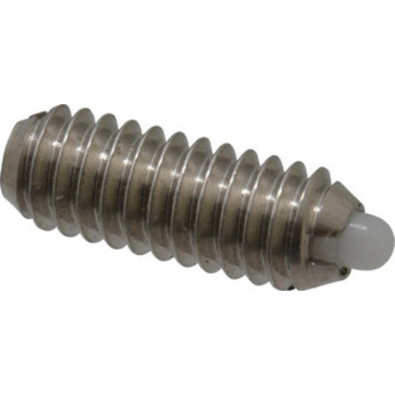 Vlier 8-32, 7/16 Thread Length, 0.052 Plunger Projection, Stainless Steel Threaded Spring Plunger 0.07 Max Plunger Diam, 0.437 Plunger Length, 0.5 Lb Init End Force, 1.5 Lb Final End Force SSMD51A – 62120670