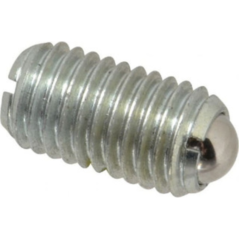 Vlier M12x1.75, 8mm Ball Diam, 22mm Body Length, 2.5mm Max Ball Reach, Threaded Ball Plunger Steel Body, Steel Ball, 2.25 Lb Initial End Force, 4.5 Lb Final End Force, Locking Element BML12AN – 62122080