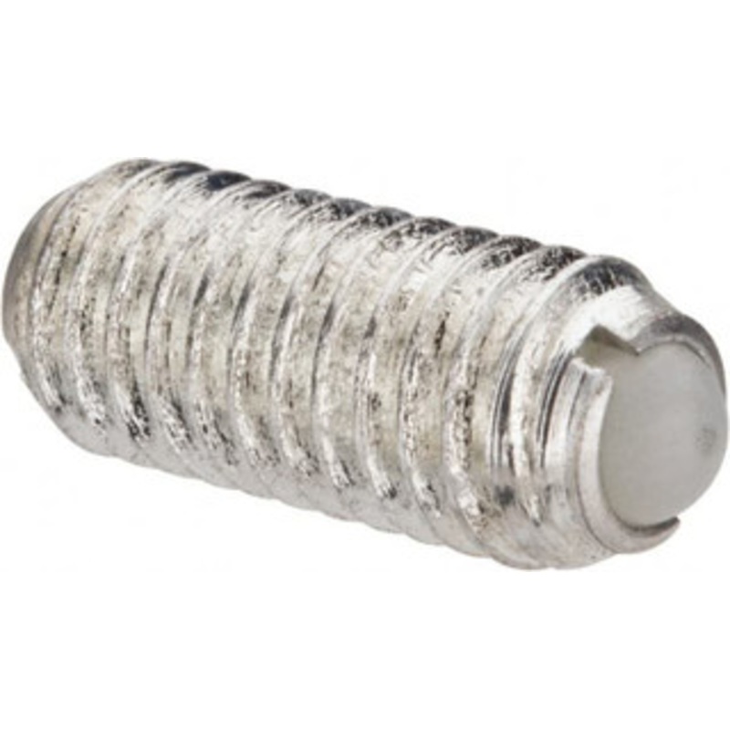 Vlier M6x1.0, 3.5mm Ball Diam, 14mm Body Length, 1mm Max Ball Reach, Threaded Ball Plunger Steel Body, Nylon Ball, 0.45 Lb Initial End Force, 1.35 Lb Final End Force DBML6A – 04399820