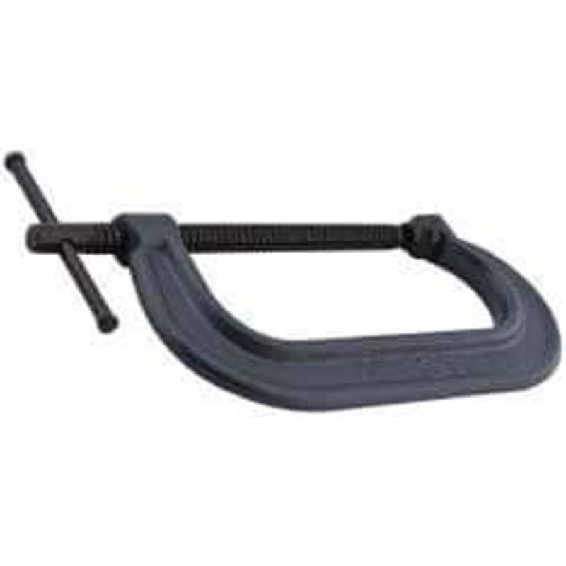 Wilton Regular-Duty 6 Max Opening, 2-15/16 Throat Depth, Forged Steel Standard C-Clamp 4,500 Lb Capacity, 0 Min Opening, Standard Throat Depth 14756 – 08104267