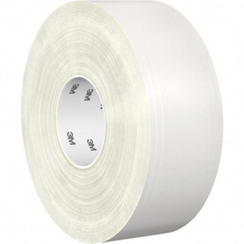 3M 3 x 108 ft. Vinyl Floor & Egress Tape 32 mil, White, Solid Color, Heavy/High Traffic 7010379515 – 94858891