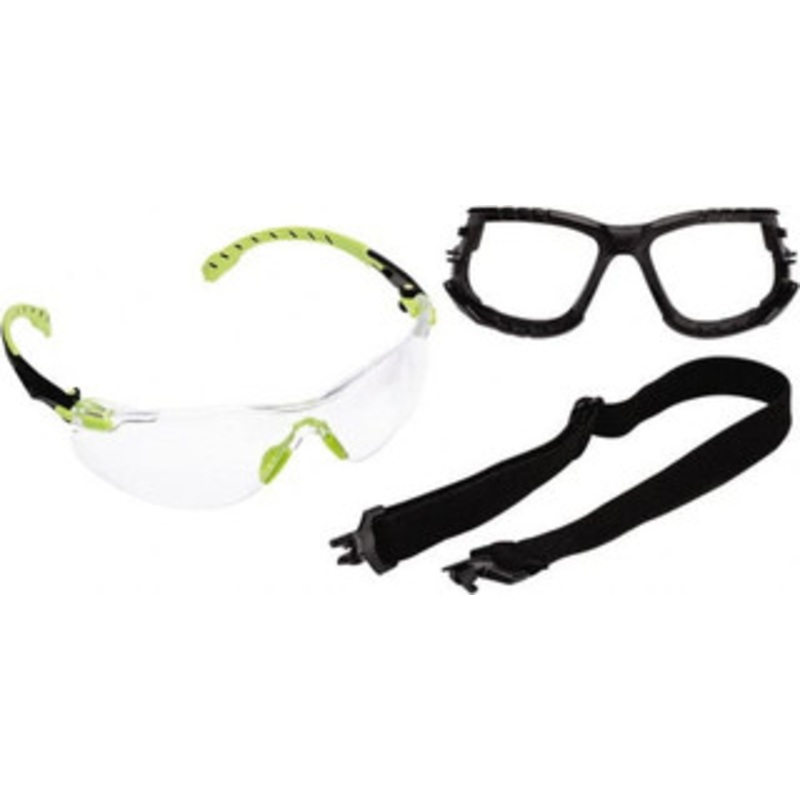 3M Clear Lenses, Frameless Safety Glasses Anti-Fog, Size Universal, Over the Glasses 7100079182 – 66949629