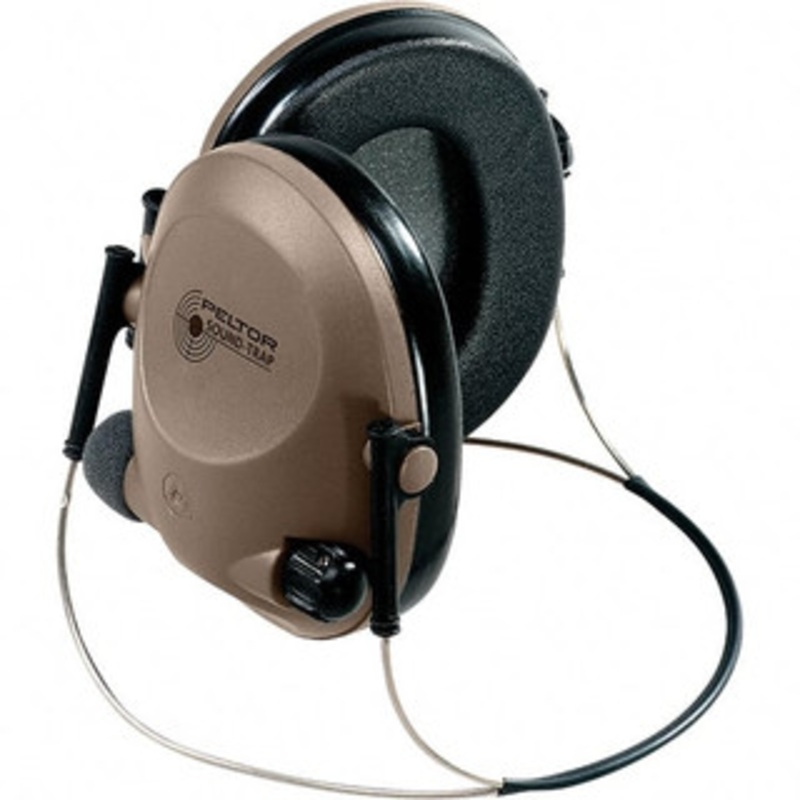 3M Neckband, Noise Cancelling Microphone Two Way Radio Headset Black & Tan, Use with Two Way Radios 7000127259 – 54594767