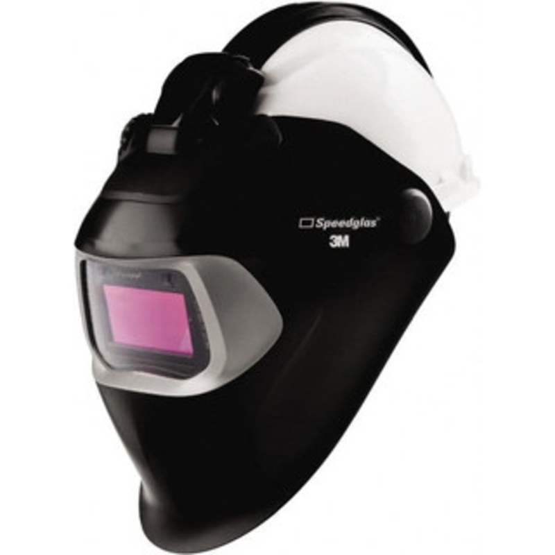 3M 3.66 Window Width x 1.73 Window Height, 8 to 12 Shade Auto-Darkening Lens, Front Lift Welding Helmet with Hard Hat Black PPA 7100200544 – 66995200