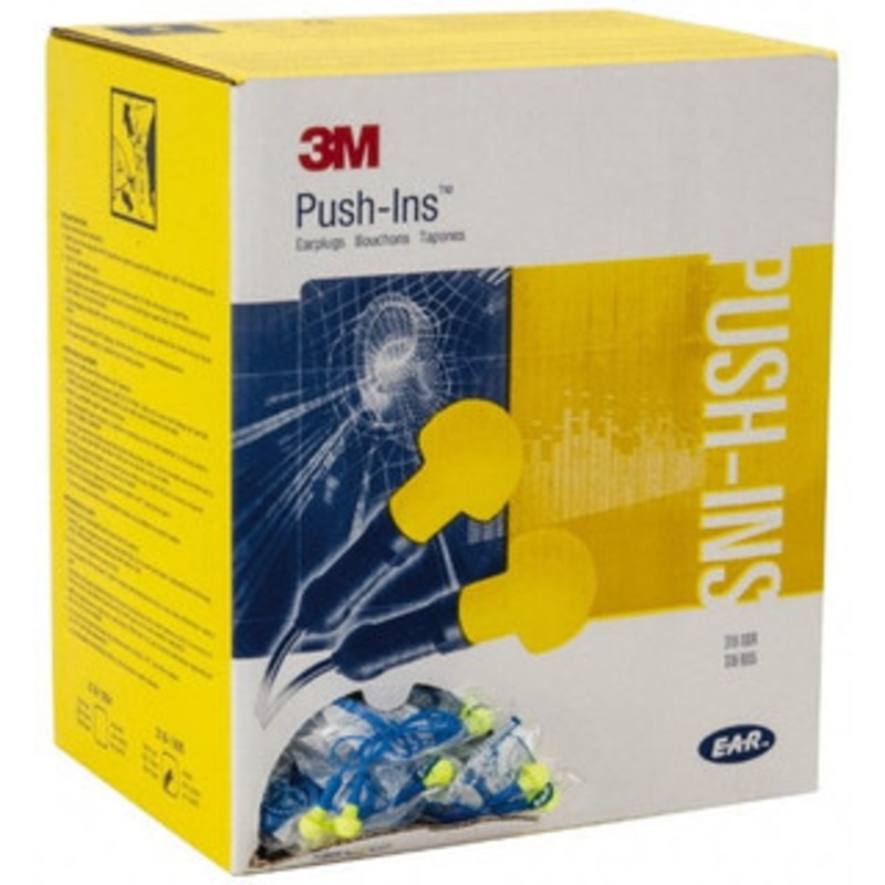 3M 500 Qty 1 Pack Reusable, Corded, 28 dB Earplugs Yellow, 500 Pairs 7100002154 – 07417785