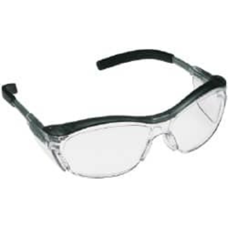 3M Clear Lenses, Framed Welding Glasses Anti-Fog, Scratch Resistant, Gray Polycarbonate Frame, Adjustable Temples, Size Universal, Over the Glasses 7000127497 – 54132444
