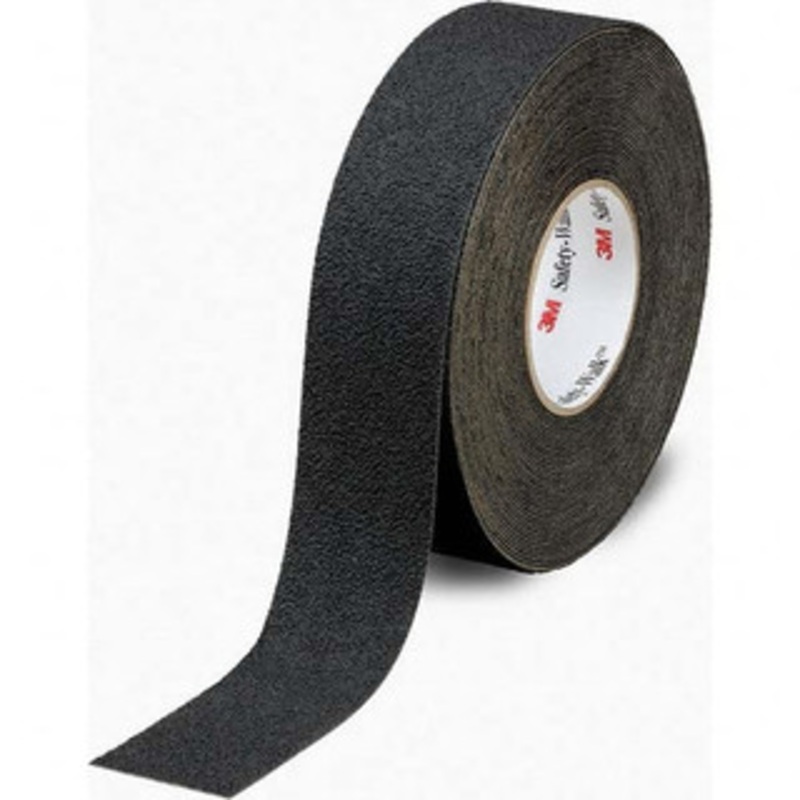 3M Floor & Egress Marking Tape & Strips, Type: Tape, Surface Type: Anti-Slip, Special Color Properties: No Special Color Properties, Color: Black, Pattern: Solid Color, Traffic Type: General Traffic 7000126121 – 15024037