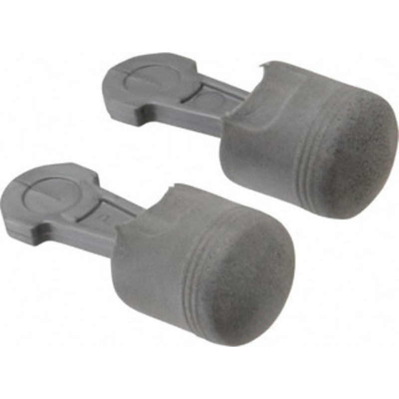 3M Pack of (100) Reusable, Uncorded, 29 dB Earplugs Gray, No Roll 7000127672 – 91850107