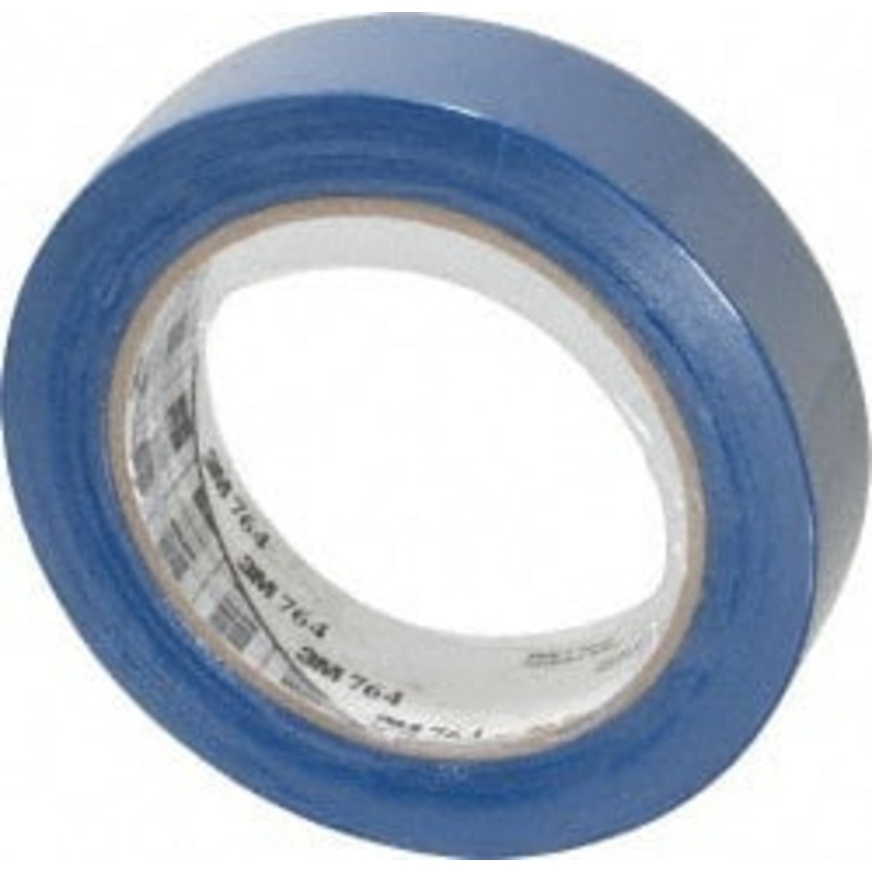 3M 1 x 108 ft. Vinyl Floor & Egress Tape 5 mil, Blue, Solid Color, General Traffic 7000123887 – 04582623