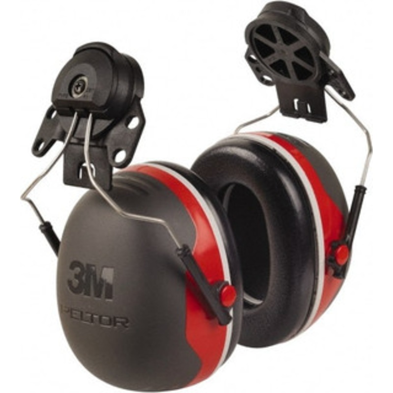 3M Hard Hat Cap Mounted Black Foam Cushion Earmuffs 25 NRR Rating 7000104077 – 53688347