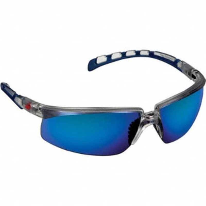 3M Safety Glasses, Type: Safety, Lens Color Family: Blue, Lens Color: Blue Mirror, Lens Coating: Anti-Fog, Scratch Resistant, Frame Style: Framed, Frame Color Family: Clear 7100221706 – 96198239