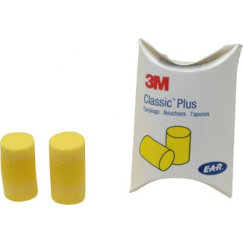 3M 200 Qty 1 Pack Disposable, Uncorded, 33 dB, Barrel Earplugs Yellow, 200 Pairs 7100000262 – 06525471