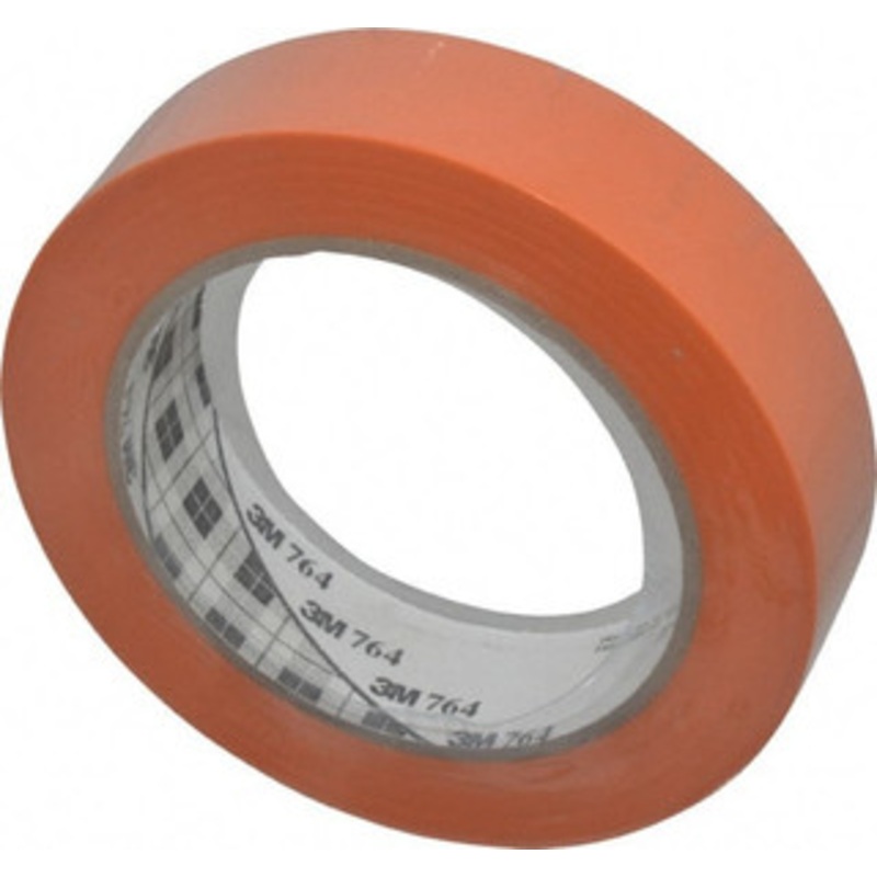 3M 1 x 108 ft. Vinyl Floor & Egress Tape 5 mil, Orange, Solid Color, General Traffic 7100028734 – 04582664