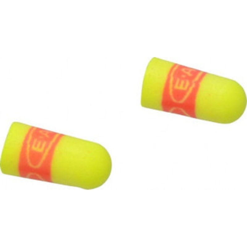 3M 200 Qty 1 Pack Disposable, Uncorded, 33 dB, Barrel Earplugs Yellow, 200 Pairs 7000052720 – 80110562