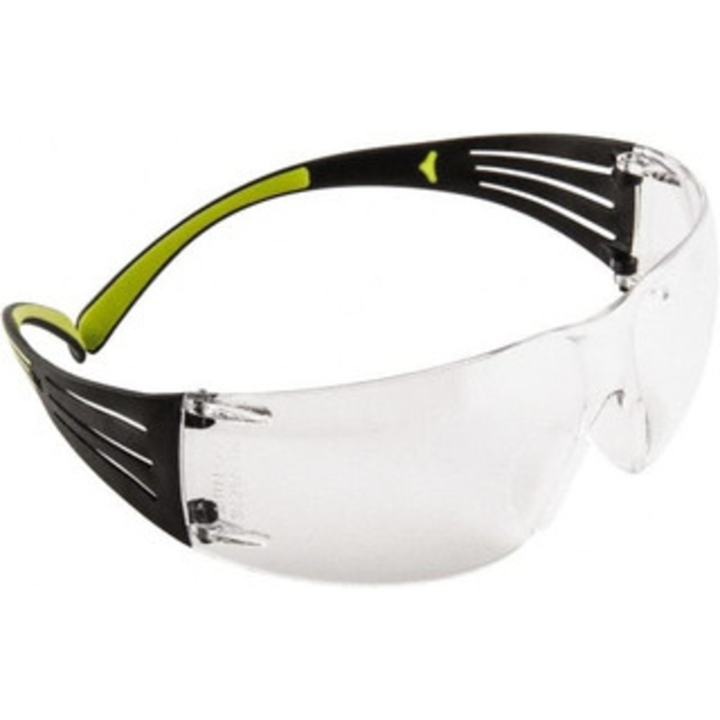 3M Clear Lenses, Frameless Safety Glasses Anti-Fog, Scratch Resistant, Polycarbonate Frame, Size Universal, Wrap Around 7100112435 – 68918473