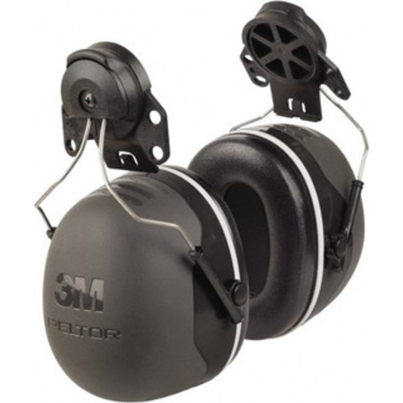 3M Hard Hat Cap Mounted Black Foam Cushion Earmuffs 31 NRR Rating 7000104079 – 53688388