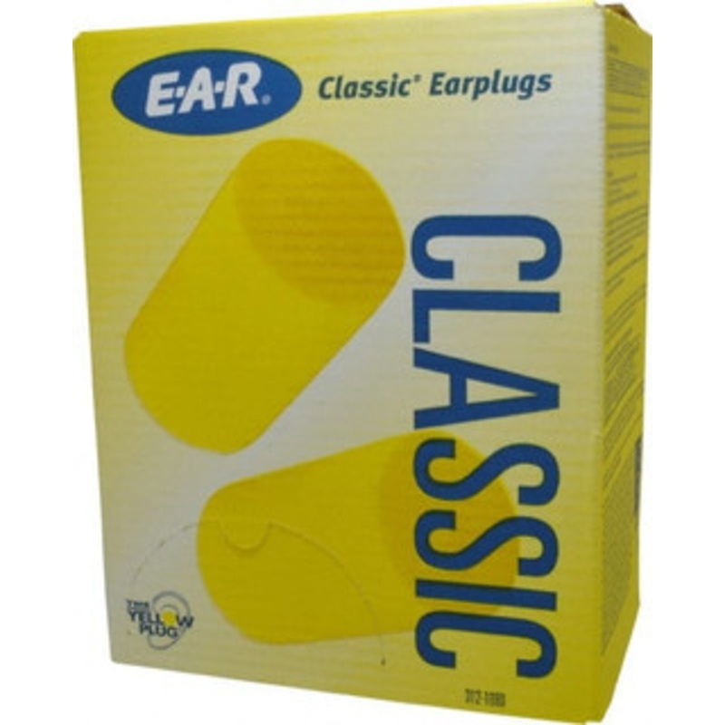 3M 500 Qty 1 Pack Disposable, Uncorded, 29 dB, Barrel Earplugs Yellow, 500 Pairs 7010384042 – 07418122