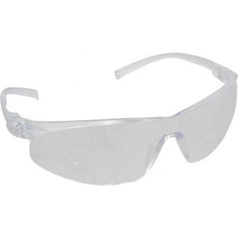 3M Clear Lenses, Frameless Safety Glasses Anti-Fog, Scratch Resistant, Plastic Frame, Size Universal, Wrap Around 7000127495 – 32914087