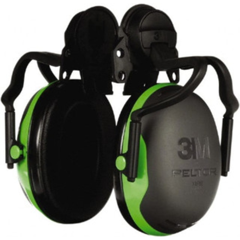 3M Hard Hat Cap Mounted Black Earmuffs 20 NRR Rating 7100135816 – 46721429