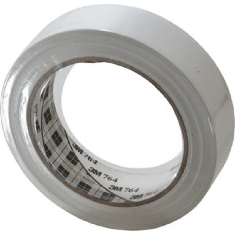 3M 1 x 108 ft. Vinyl Floor & Egress Tape 5 mil, White, Solid Color, General Traffic 7000123866 – 04582565