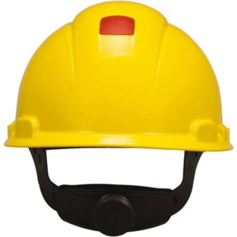 3M ANSI Type I Class C 4-Point Ratchet Hard Hat Size 6-1/2 to 8, Slotted, Vented, Yellow 7000128177 – 87655395